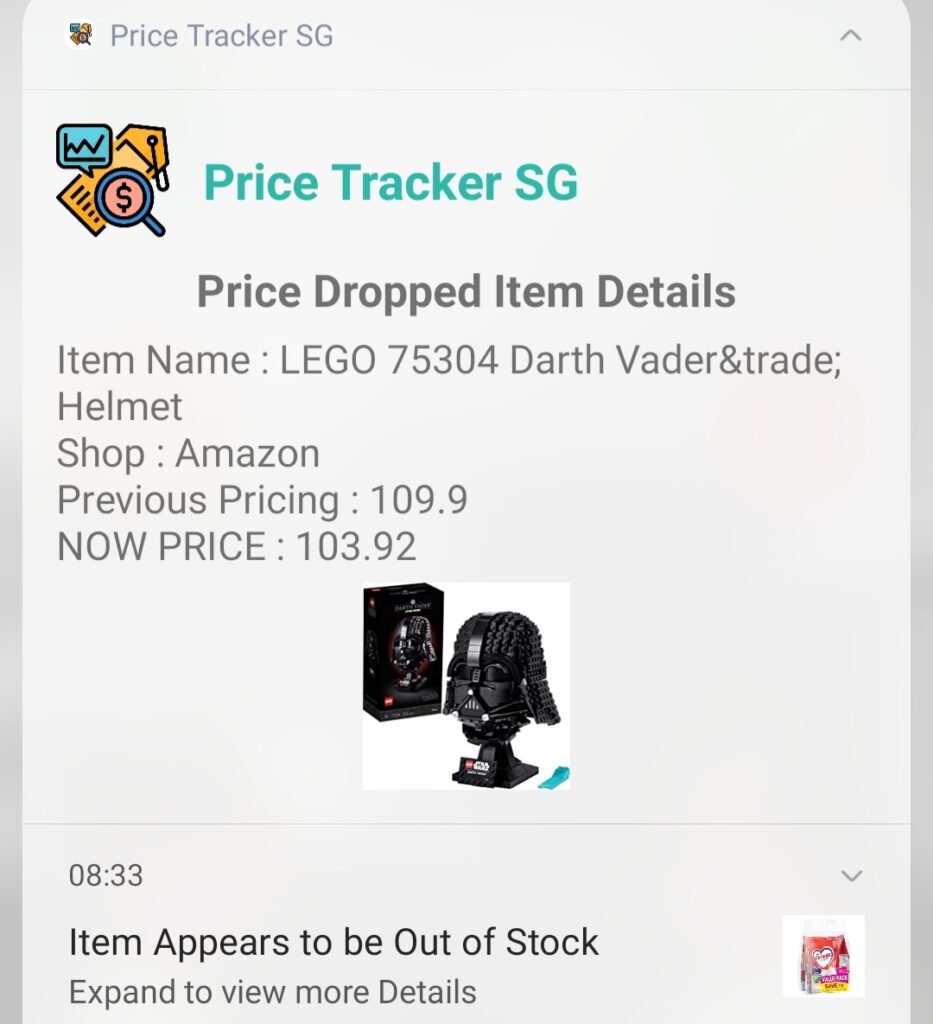 Price Tracker SG Amazon Price Tracker Price Drop